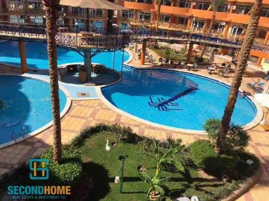 Oasis Resort-Nice Condo -B31-Al Ahyaa - Hurghada Exterior foto
